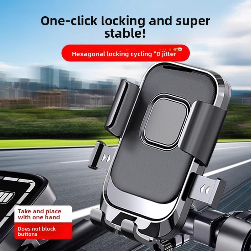 New Mobile Phone Stand, Suitable for Mobile Phone Stands on Bicycles, Motorcycles and Electric Bikes