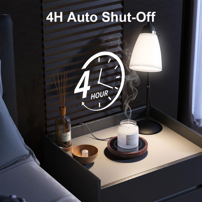 SWEETFULL Coffee Mug Warmer, 36W Electric Cup Warmer for Desk with 3-Temp Settings Advanced Temperature-Controlled Heating Coffee Gifts Accessories for Women Men Milk, Tea, Candle-Tiktokshopfalldealsforyou