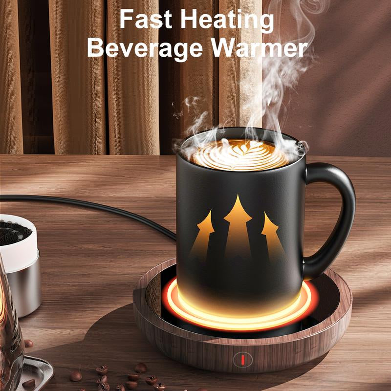 SWEETFULL Coffee Mug Warmer, 36W Electric Cup Warmer for Desk with 3-Temp Settings Advanced Temperature-Controlled Heating Coffee Gifts Accessories for Women Men Milk, Tea, Candle-Tiktokshopfalldealsforyou