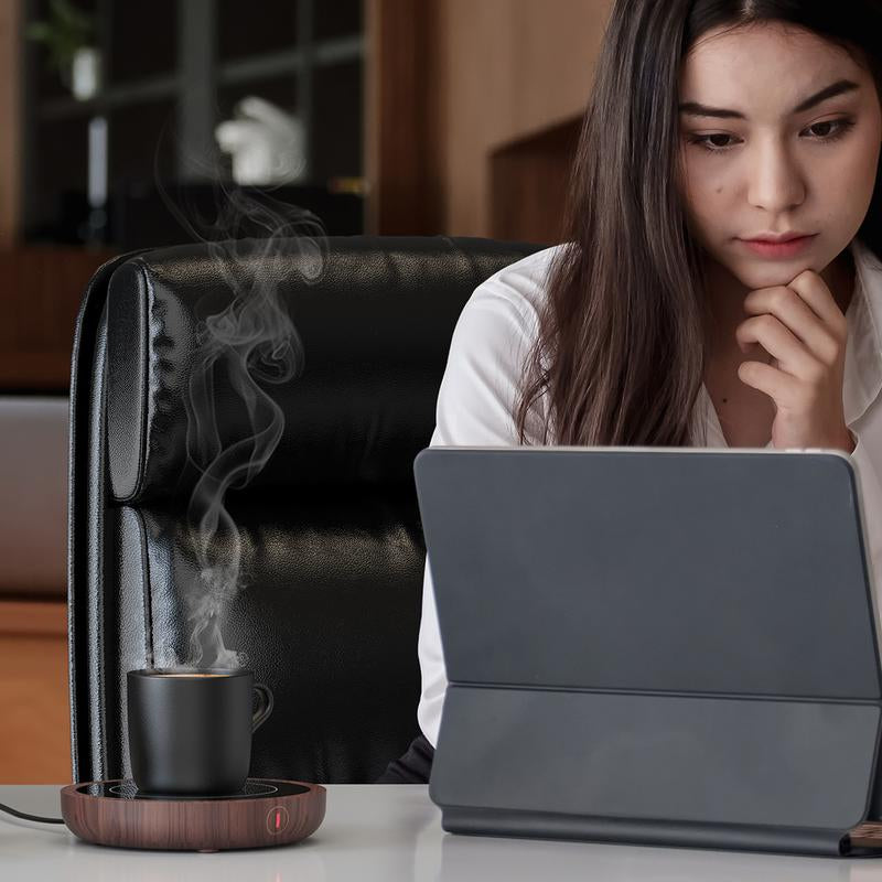 SWEETFULL Coffee Mug Warmer, 36W Electric Cup Warmer for Desk with 3-Temp Settings Advanced Temperature-Controlled Heating Coffee Gifts Accessories for Women Men Milk, Tea, Candle-Tiktokshopfalldealsforyou