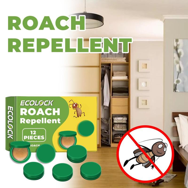 1-4Boxes ECOLOCK Roach Repellent, Quick-Action Bait Limited Time Discountcockroach Gel Bait Pest Control Kit Rodent Repellent Pouches for Indoor & Outdoor Multi-Surface Microfiber Floor Mop Roach Killer Indoor Infestation Cockroach Gel Bait,
