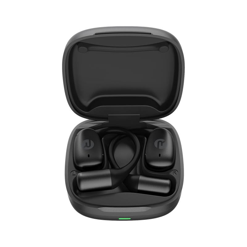 Raycon Essential Open Earbuds – True Wireless Open Ear Bluetooth 6.0 Headphones, Ultra-Lightweight, Comfort Hook Design, IPX5 Water Resistant, 36 Hours of Battery Life