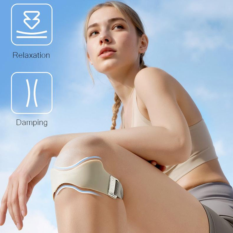 Silicone Patella Knee Strap for Knee Pain Relief – Adjustable Brace for Women & Men, Ideal for Running, Basketball, Volleyball, Squats, Tendonitis, and Jumper’S Knee Support