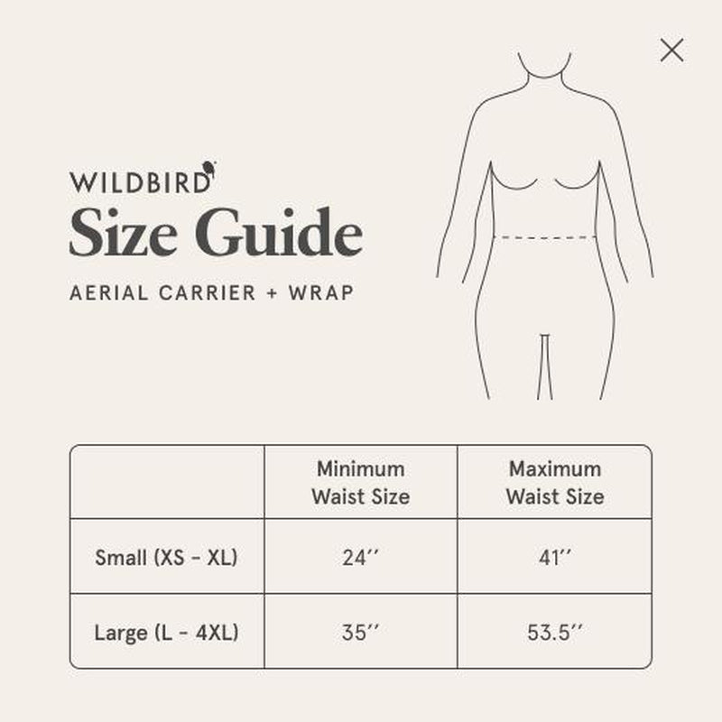 Wildbird Aerial Buckle Carrier Soft Structured Baby Carrier for Infant to Toddlers Breathable Linen Lumbar Support Adjustable Fit Postpartum Friendly