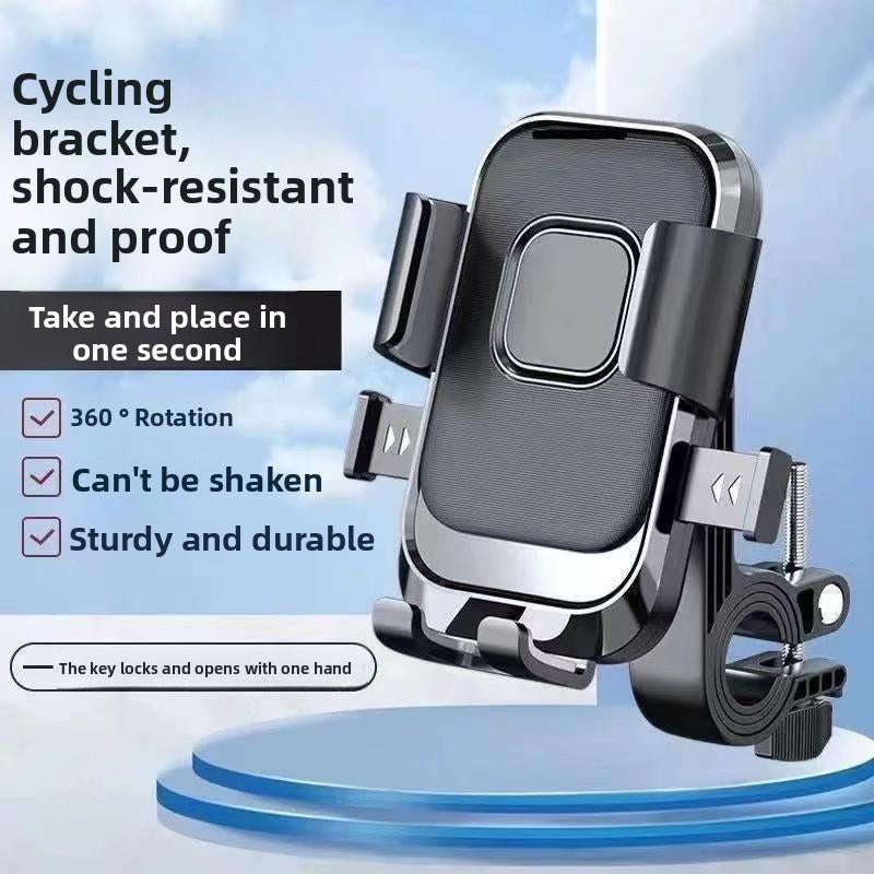 New Mobile Phone Stand, Suitable for Mobile Phone Stands on Bicycles, Motorcycles and Electric Bikes